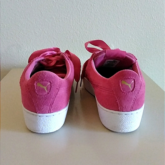 Puma Suede Vikky Platform Ribbon Sneaker - Picture 5 of 8